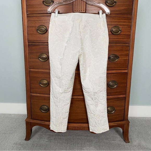 SoCa by St. John Cream White Cropped Pants size 4 - Picture 2 of 11